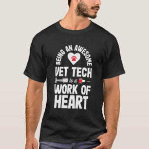 Vet Tech Veterinair Technicus Dierenvriend Cadeau T-shirt