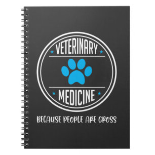 Vet Tech Veterinary Medicine Veterinarian Rescue Notitieboek