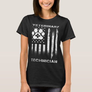 Vet Tech Veterinary technicus T-shirt