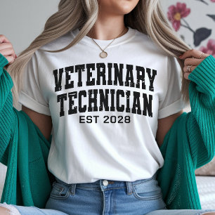 Vet Tech Waarderings T-shirt, Dierenarts Week T-sh T-shirt