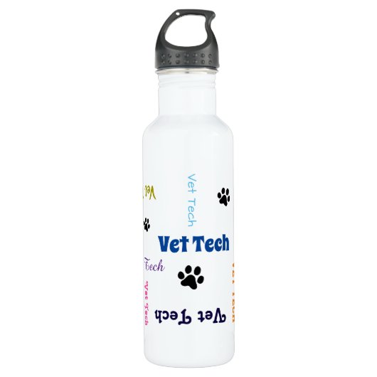 Vet Tech Waterfles (Voorkant)