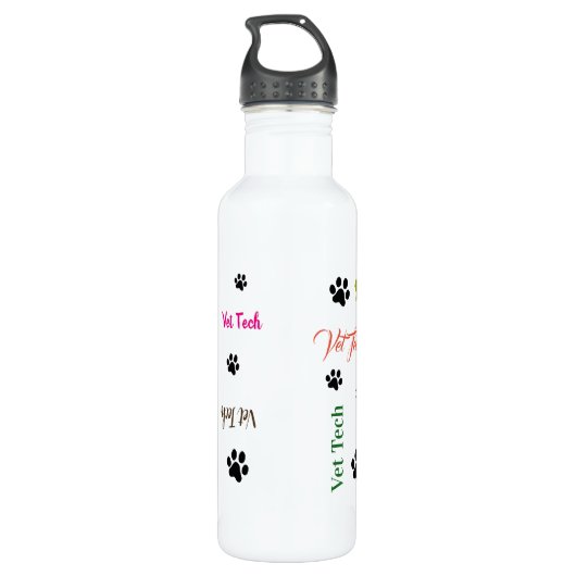 Vet Tech Waterfles (Achterkant)
