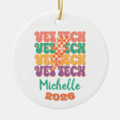 Vet Technician  Keramisch Ornament (Voorkant)