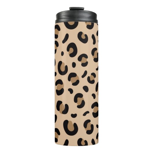 Vet tigergestreepte patroon – Dierenprint ontwerp Thermosbeker (Voorkant)