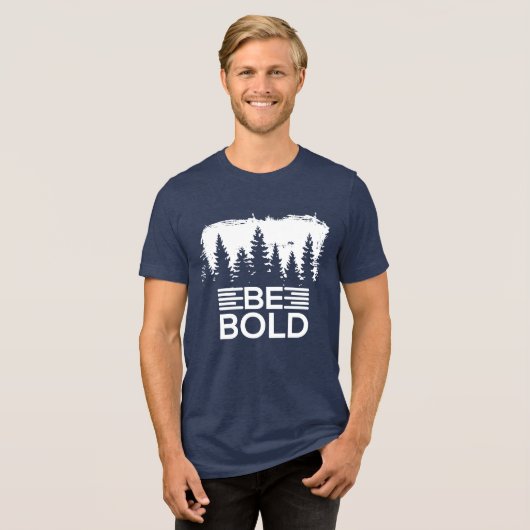 vet Tri-Blend shirt (Voorkant volledig)