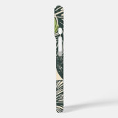 Vet tropisch blad monogram Case-Mate iPhone case (Achterkant / Links)