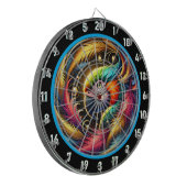 Vet Tropisch Parrot Dartbord Delight (Voorkant Links)