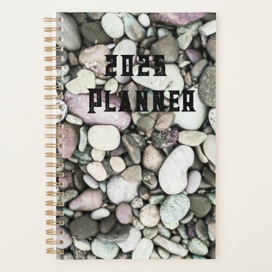 Vet Tropisch Patroon Monogram 2025 Planner (Voorkant)