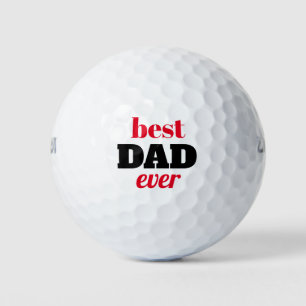 Vet Typografie Beste Pa Ooit Vaderdag Golfballen