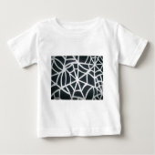 Vet Zwart & Wit Spider Web geometrisch patroon (Voorkant)