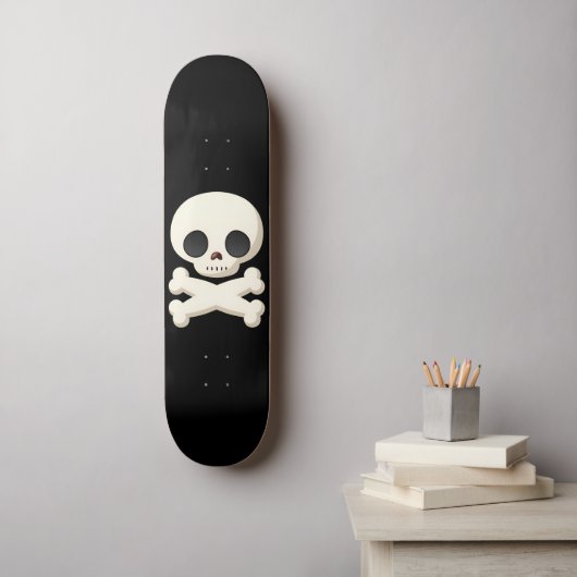 Vetachtige Botten Skateboard (Muurkunst)