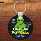 Vetalige invasie sleutelhanger (Voorkant)