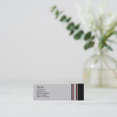 Vetbanden Mini Visitekaartje (Staand voorkant)