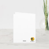 Vetbloemen Kaart (Achterkant)