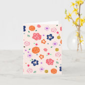 Vetbloemen Kaart (Gele Bloem)