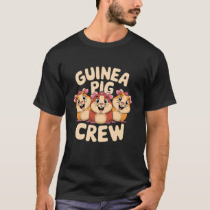 Vêtement Guinea Pig Crew T-shirt pour amateur de c