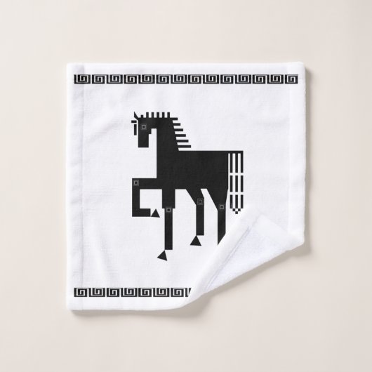 Vêtements à Cheval en Fer (Gant de toilette)