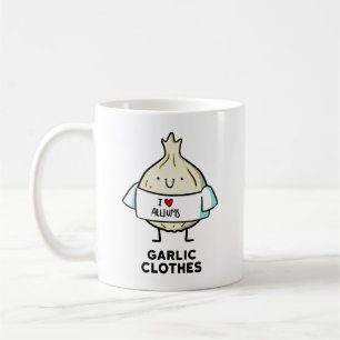 Vêtements à l'ail Cute Allium Pun Mug