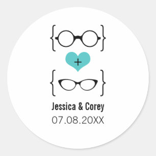 Vêtements Aqua Geeky Stickers Mariage