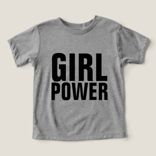 Vêtements bébé fille GIRL POWER (Design Recto)