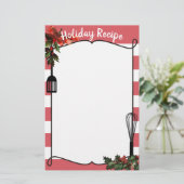 Vêtements creux Recette de Noël en-tête du menu (Debout devant)