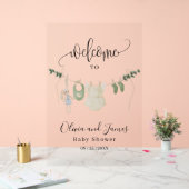 Vêtements de bébé Baby shower Invitation, minimali (Mariage)