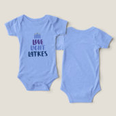 Vêtements de bébé Hanukkah (Design Recto & Verso)