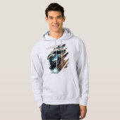 Vêtements de Course de Rue – Sweat à Capuche pour  (Devant entier)