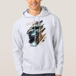 Vêtements de Course de Rue – Sweat à Capuche pour
