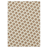 Vêtements de Noël d'or Nappe de Noël (Devant)