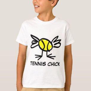 Vêtements de tennis pour filles   T-shirt de pouss