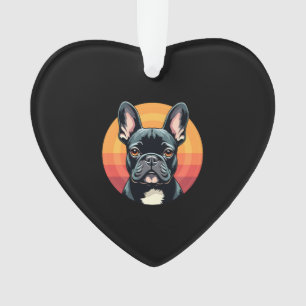 Vêtements de tenue rétro drôle de bouledogue franç