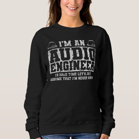 Vêtements d'ingénieur audio Haut Conception d'in (Devant)