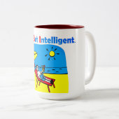 VÊTEMENTS LBI DE MUG LAZY MAIS INTELLIGENTS (Devant droit)