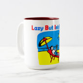 VÊTEMENTS LBI DE MUG LAZY MAIS INTELLIGENTS (Devant gauche)