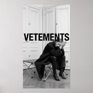 Vetements-Poster Poster