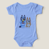 Vêtements pour bébé Bluey (Design Recto)