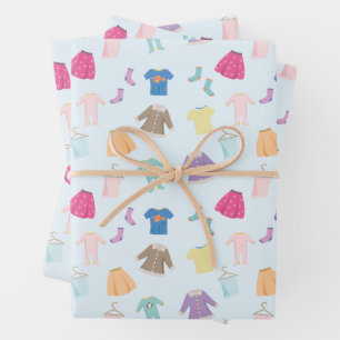 Vêtements pour enfants Lave-linge Motif papier à e