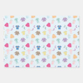 Vêtements pour enfants Lave-linge Motif papier à e (Devant)