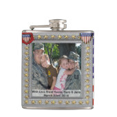 veteraan aanpasbare erlenmeyer voor militair patri heupfles (Voorkant)