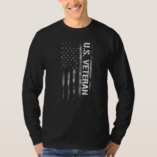 Veteraan Amerikaanse veteraan Amerikaanse vlag ci T-shirt