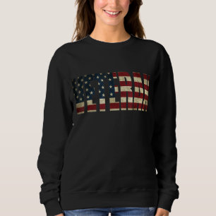 Veteraan Amerikaanse vlag Trui
