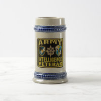 Veteraan Bier Stein van de inlichtingendienst van