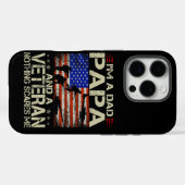 Veteraan Case-Mate iPhone Case (Achterkant (horizontaal))
