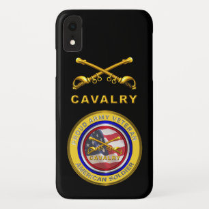 Veteraan Cavalry Soldaat van het leger iPhone XR Hoesje