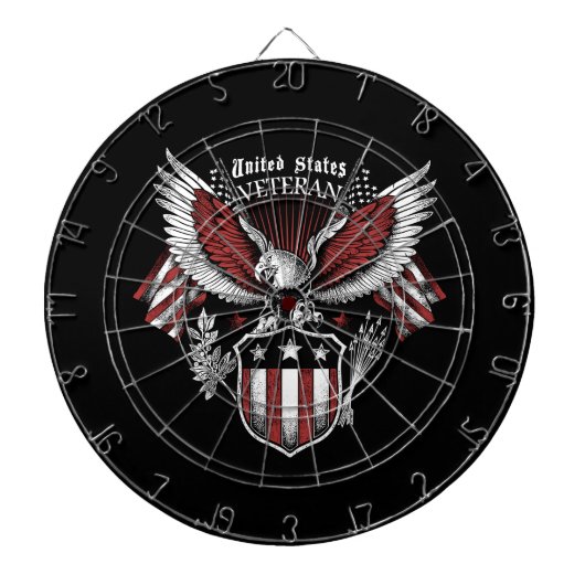 Veteraan Dartbord (Voorkant)