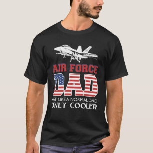 Veteraan Desig van de Mannen luchtmacht T-shirt