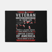 Veteraan Deurmat (Voorkant)