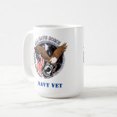 Veteraan Eagle Navy Vet Koffiemok (Voorkant links)