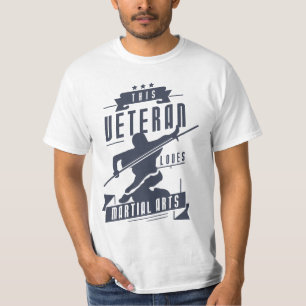 Veteraan houdt van MMA T-shirt